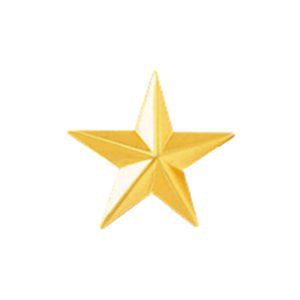Blackinton 1 Gold Star
