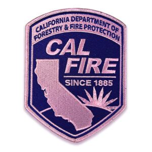 CAL FIRE Pink Shoulder Patch