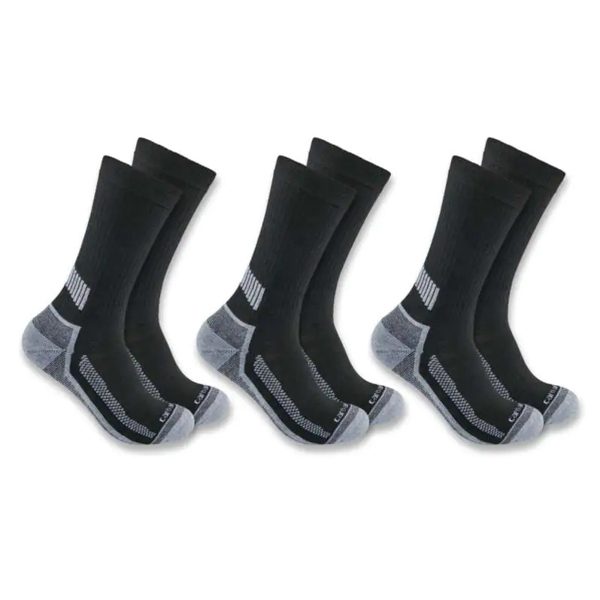 Carhartt Force Midweight Crew Sock 3-Pack