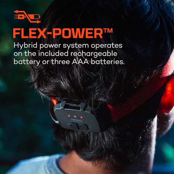 NEBO CurvBeam 600 Flex Headlamp - Image 4