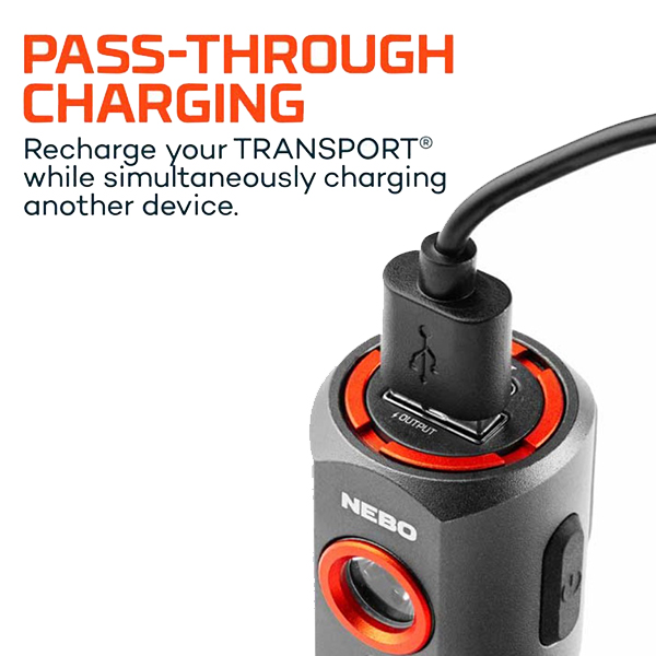 NEBO TRANSPORT 400 2-in-1 Car Charger & Flashlight - Image 7